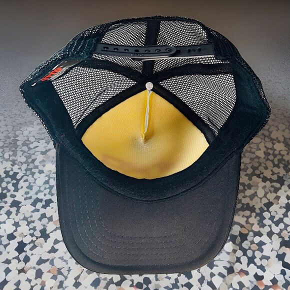 TRD Toyota Racing OTTO Black/White Mesh Trucker Style SnapBack Hat Cap - Picture 4 of 4